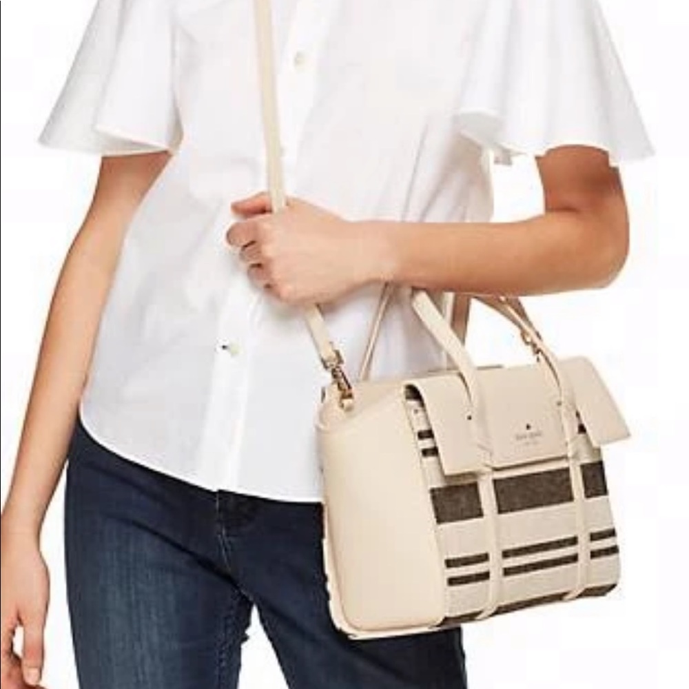 NWT kate spade Daniels Drive Fabric Small Abagail